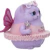 Magicun N.Giftware~Feline Fairy Magic Figurine 16cm Purple, Resin, One Size