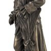 Magic  Collection~Bronzed Founding Father Benjamin Franklin Holding Kite Statue