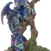 Fantasy Collection~ Wyrmlings Protector Dragon Figurine 10.5cm Blue, Resin, One Size
