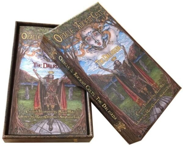Wiccan Collection~Oracle of the Ancient Celts The Dalriada Oracle Cards 14cm Brown