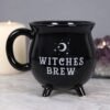 Something Different Witches Brew Cauldron Mug Black