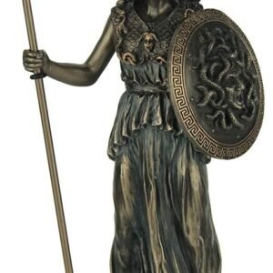 Magic  Collection~Athena Greek Goddess of Wisdom & War Bronze Finish Statue