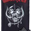 Band Merchandise~ Officially Licensed Motorhead Ace of Spades Warpig Snaggletooth Embossed Purse, Black, 18.5cm
