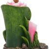 Magicun N.Giftware~Green Enlightened Sanctuary Incense Burner 17cm, 14cm