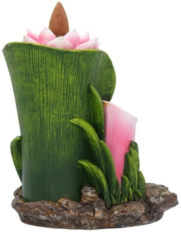 Light Collection~Enlightened Sanctuary Incense Burner 17cm Green