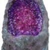 Magicun N.Giftware~Amethyst Crystal Cavern 10cm Light Purple, Resin
