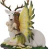 Fantasy Collection~ D4030K8 Adoration Figurine 23.5cm White, Resin, One Size