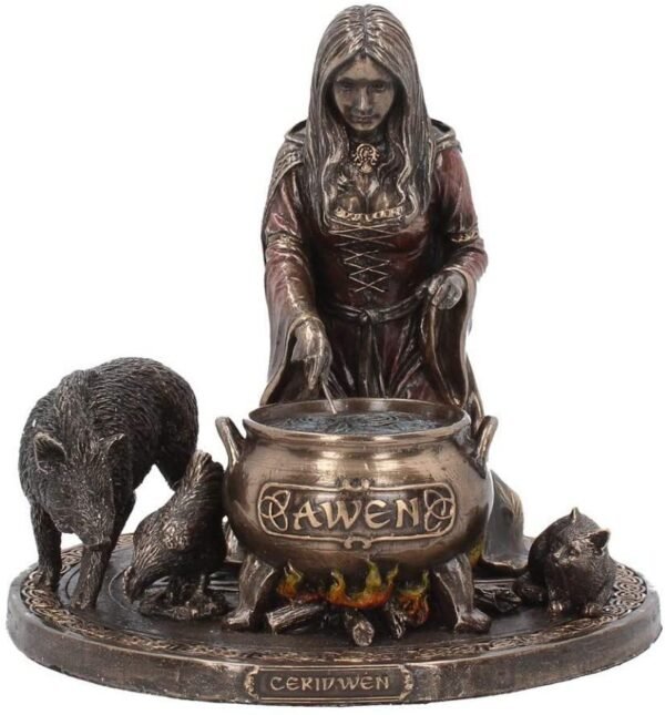 Wiccan Collection~Ceridwen Figurine 21cm Bronze