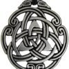 Soloman Pentant~Pewter Celtic Peace Knot Triskelion Pendant