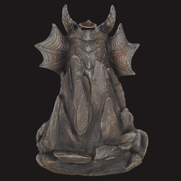 Spirit of Equinox Grey Dragon Backflow Incense Burner Incense Cone Back Flow Burner Gift