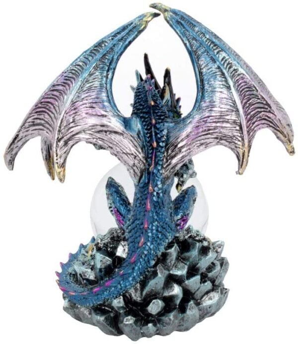 Nemesis Now Azul Oracle 19cm Snowglobe Blue, Resin