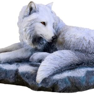 Artist Collections~ Guardian of The North Lisa Parker Figurine 19.5cm White, Resin