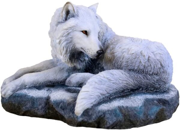 Artist Collections~ Guardian of The North Lisa Parker Figurine 19.5cm White, Resin
