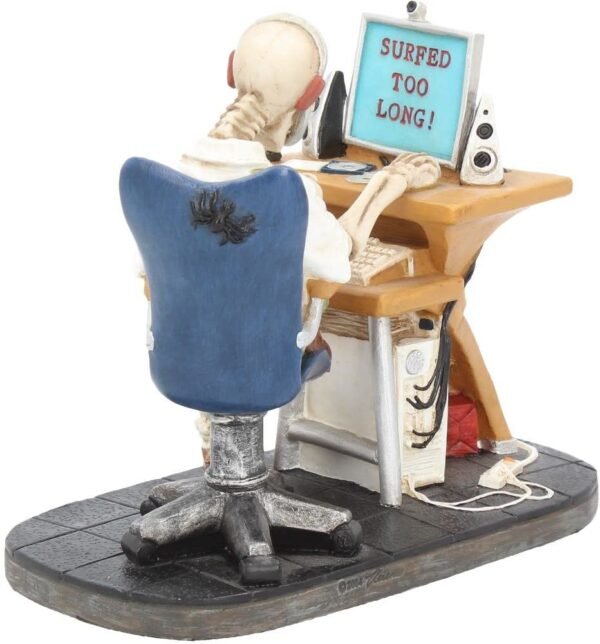 Magicun N.Giftware~Surfed Too Long Figurine 18cm Ivory