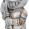 Magicun N.Giftware~Sir Chopalot Figurine 16cm Silver