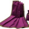 Altar Tarot Table Cloth Divination Wicca Velvet Cloth with Tarot Pouch Purple