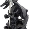 Nemesis Now Oath of The Dragon 19cm, Resin, Black