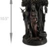 Magicun  Collection~Resin Statues Danu Irish Triple Goddess of The Tuatha De Danann Bronze Finish Statue 6 X 10.5 X 5 Inches Bronze