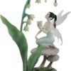 Magic  Collection~Lily of The Valley Flower Fairy Statue by Artist Rachel Anderson 11 Inch
