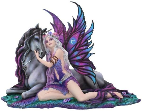 Nemesis Now Evania Figurine 40cm Purple, Resin