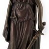 Magic  Collection~Cardinal Virtue Fortitude Bronze Finished Statue Hand Painted Accents