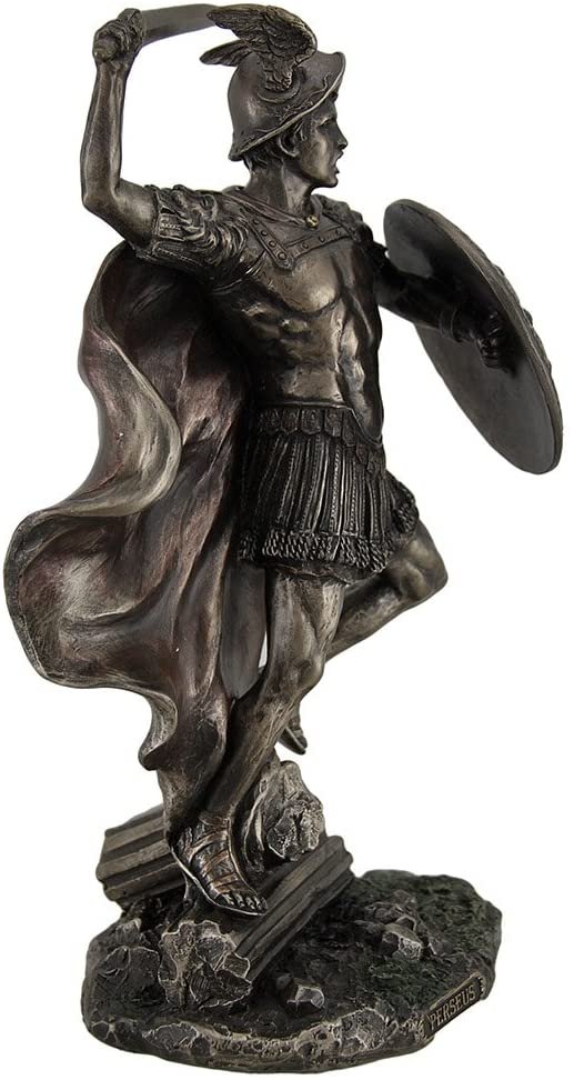 Magicun  Collection~Perseus Greek Hero & Slayer of Monsters Highly Detailed Bronze Finish Statue