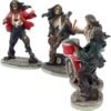 Dark Collection~NEM3962 One Hell Of A Band! (Set of Four) Figurine 10 cm Ivory