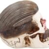 Dark Collection~B4364M8 Henchman Skull Figurine 18.5cm Ivory, Resin