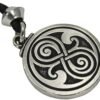 Soloman Pentant~Pewter Seal of Rassilon Pendant Necklace