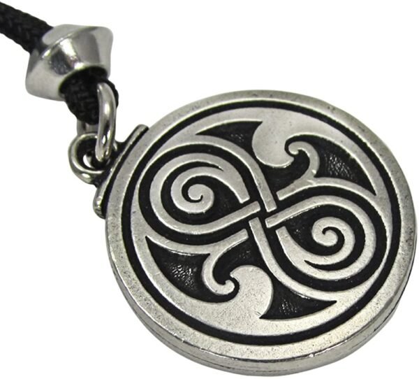 Soloman Pentant~Pewter Seal of Rassilon Pendant Necklace