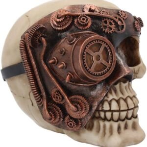 Steampunk Collection~Monocle Man Figurine 15cm Ivory