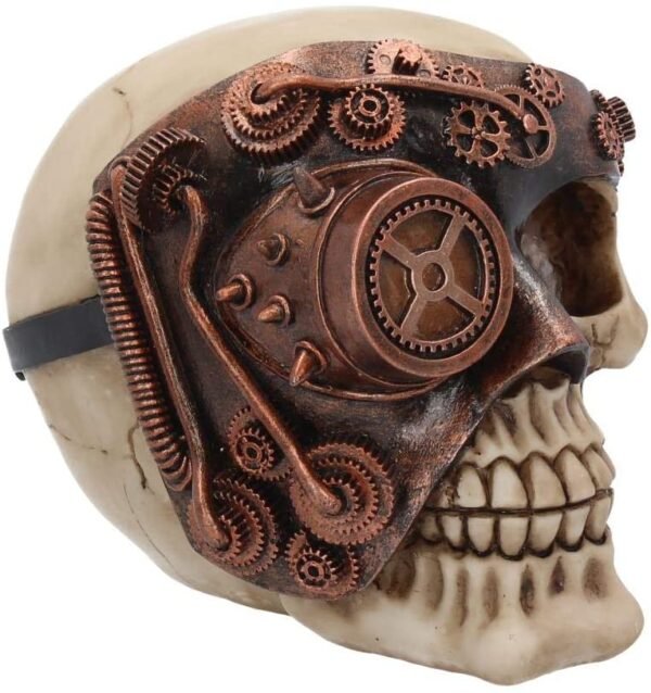 Steampunk Collection~Monocle Man Figurine 15cm Ivory