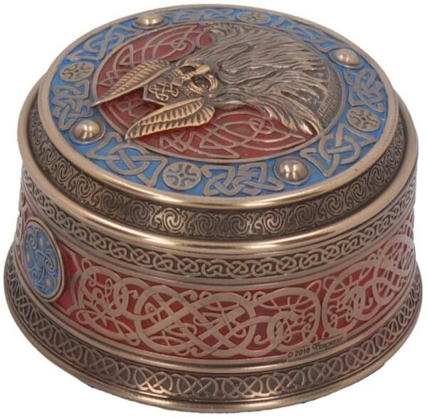 Magicun N.Giftware~Odin Box 15cm Bronze, Resin, One Size