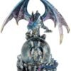 Nemesis Now Azul Oracle 19cm Snowglobe Blue, Resin