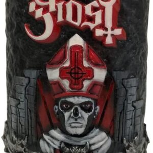 Band Merchandise~ B4848P9 Red Ghost Papa III Summons Shot Glass, Resin w. Stainless Steel