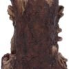 Light Collection~Wisest Dryad Tree Spirit Green Man Backflow Incense Burner, Polyresin, Brown, One Size