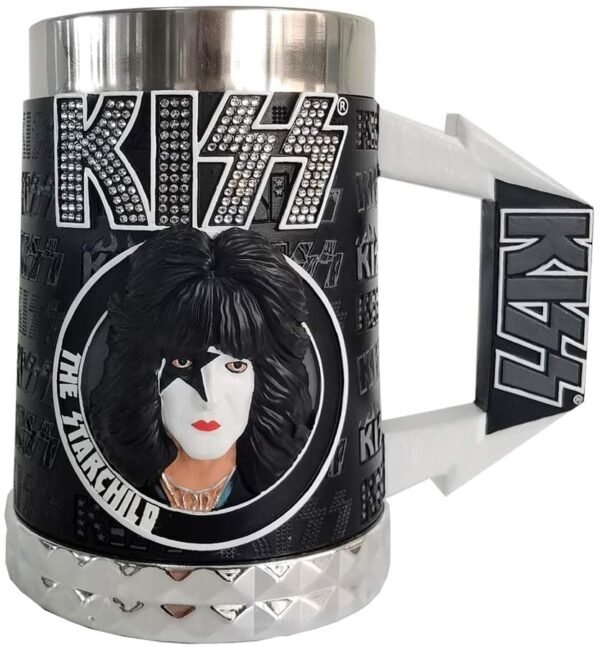 Band Merchandise~ Officially Licensed KISS Glam Range Paul Stanley The Starchild Tankard