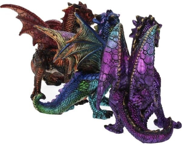 Fantasy Collection~ Scaled Squad Set of 3, Resin, Multi-Coloured, One Size