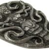Magicun Altar~Large Pewter Ariadne Goddess of the Labyrinth Charm Pendant