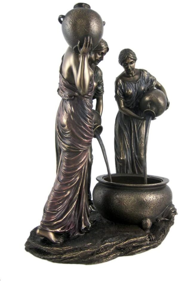 Magic  Collection~The DANAIDES Bronze Finish Statue Greek Mythology