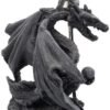 Nemesis Now Oath of The Dragon 19cm, Resin, Black
