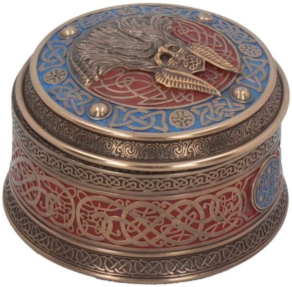 Magicun N.Giftware~Odin Box 15cm Bronze, Resin, One Size