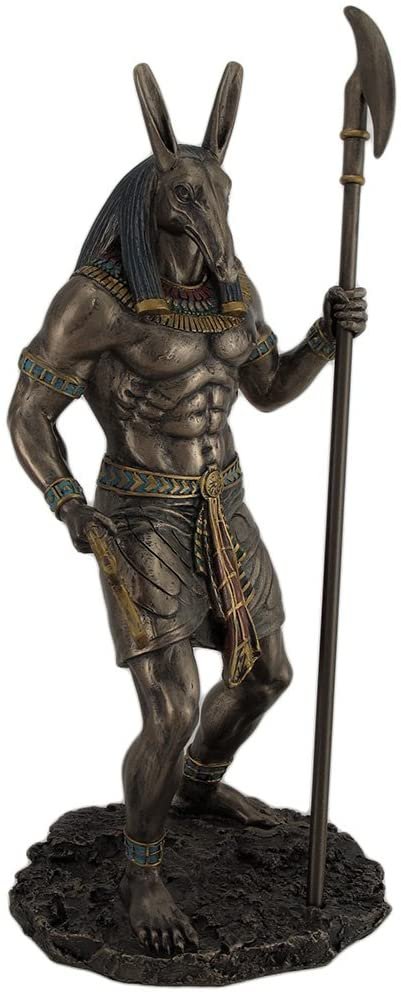 Magic  Collection~Ancient Egyptian Set The Destroyer God of Chaos Bronze Finished Statue
