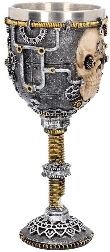 Magicun N.Giftware~Let Off Some Steam Goblet 21.5 cm Black, Size 18cm