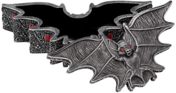 Dark Collection~B4703P9 Carpe Noctem Box 17cm, Silver, One Size