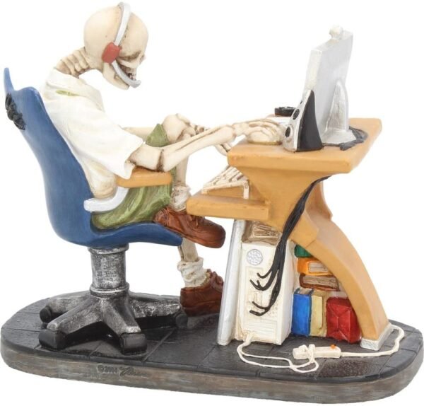 Magicun N.Giftware~Surfed Too Long Figurine 18cm Ivory