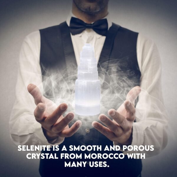 Selenite Crystal Lamp Crystal Light Lamp, Healing & Meditation Extra Large Crystal