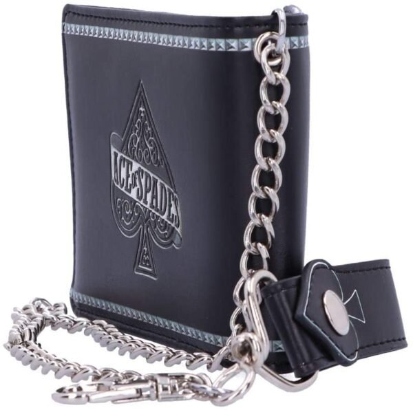 Band Merchandise~ Officially Licensed Motorhead Ace of Spades Warpig Snaggletooth Wallet, Black, 11cm