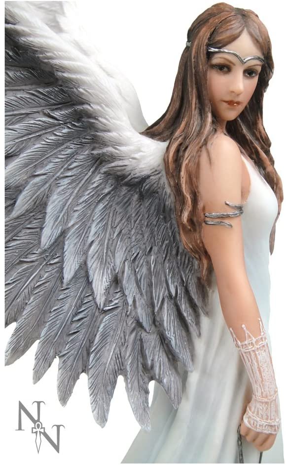 Artist Collections~ Spirit Guide Anne Stokes 24cm Figurine, Resin, White