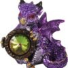 Nemesis Now Dragon's Reward Set of 4 5.5cm Figurines, Resin, Multi-Coloured, One Size